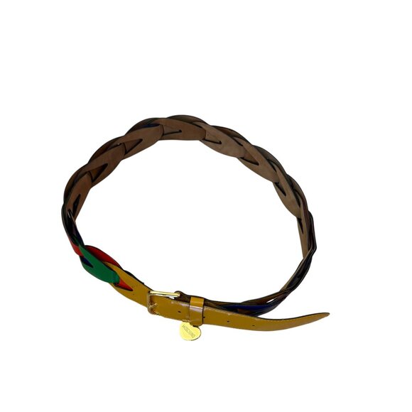 VINTAGE MOSCHINO LEATHER BELT SIZE XS/S main image 11